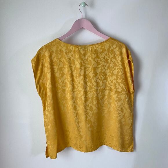 Vintage Royal Silk Blouse - Picture 3 of 4